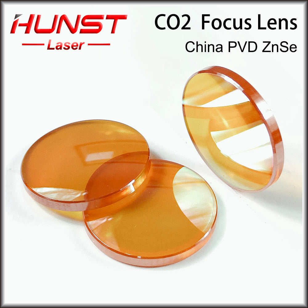 Hunst China CO2 ZnSe Focus Lens Dia.12 18 19.05 20mm FL38.1 50.8 63.5mm for Laser Engraving Cutting Machine Spare Parts