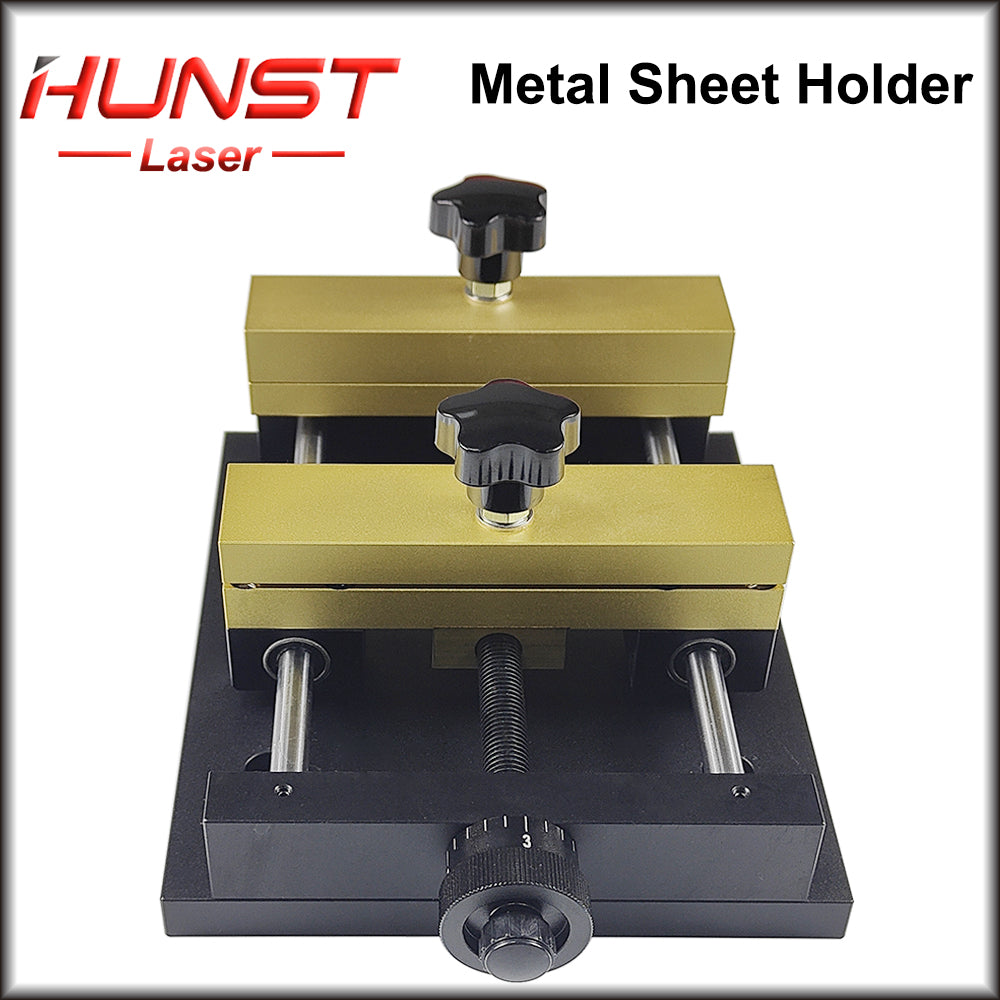 Hunst Máquina de marcação a laser Suporte de chapa metálica Fixo Suporte de fixação de metal para ferramentas de corte de máquina a laser de fibra