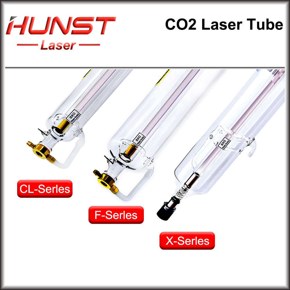 Hunst EFR F2 F4 F6 Co2 Laser Tube Power 40~150W Diameter 60/80mm Laser Lamp For Co2 Laser Cutter Engraving Machine