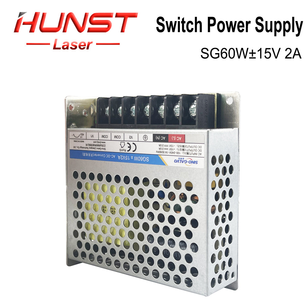 Fonte de alimentação HUNST Sino Galvo SG60W ± 15V2A