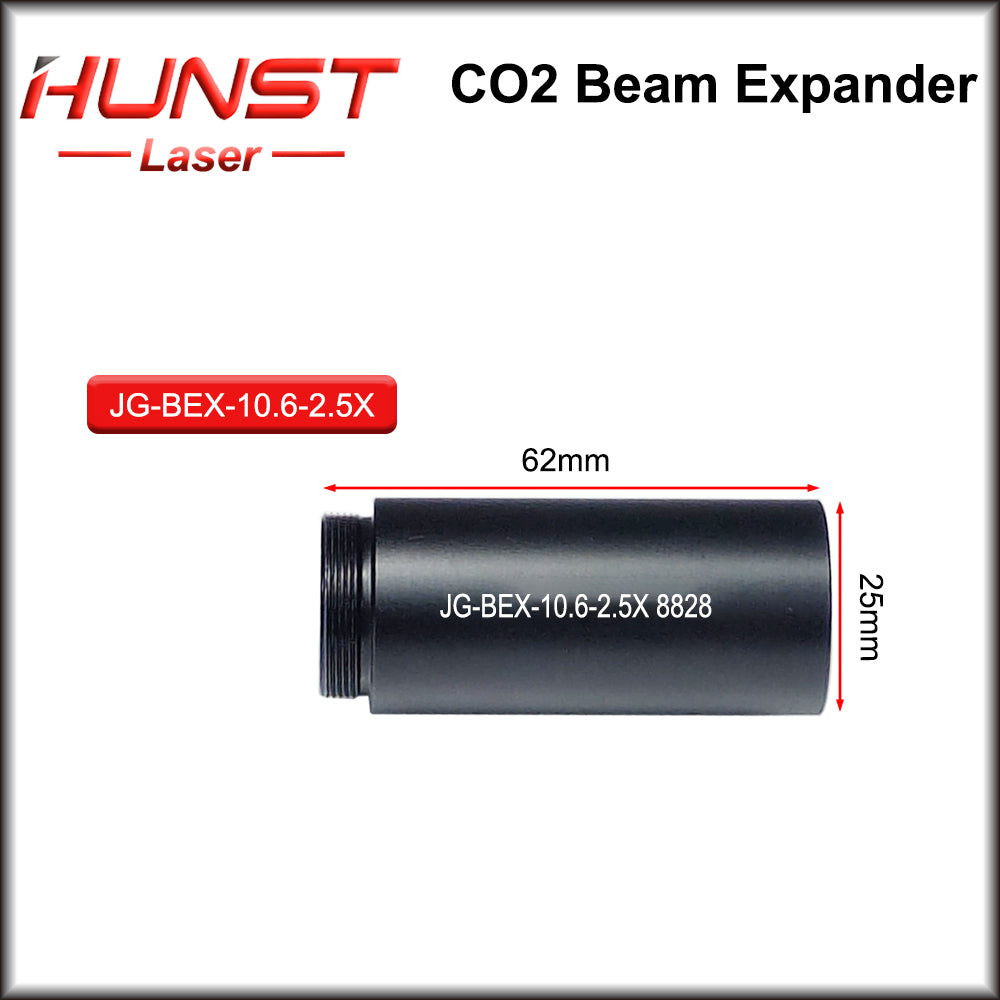 Hunst CO2 10600nm Laser Beam Expander 2X 2.5X 3X 4X Expansion Ratio M22*0.75 Lense Optics For CO2 Laser Marking Machine