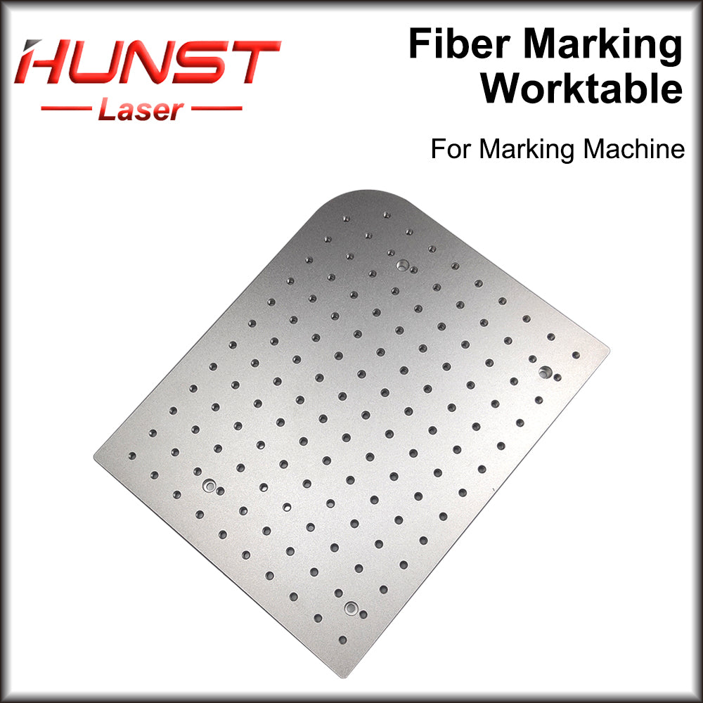 Hunst Fiber UV CO2 Marcação Mesa de Trabalho Plataforma de Trabalho de Alumínio 320*280 e 350*550 para Máquina de Marcação a Laser DIY