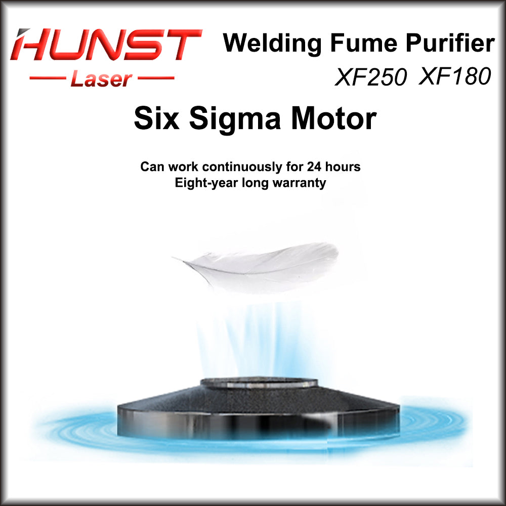 Hunst Laser Fume Extractor XF250 Soldering Smoke Fume Absorber Purifier HEPA Dust Collector for Nail Salon,Beauty Dust Absorbing
