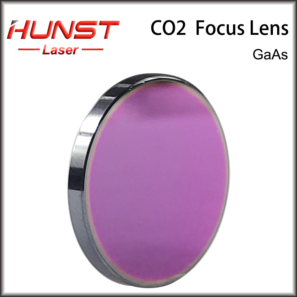 Hunst GaAs Focus Lens Dia. 18/19.05 /20/25mm FL 50.8 63.5 101.6mm High Quality for CO2 Laser Engraving Cutting Machine