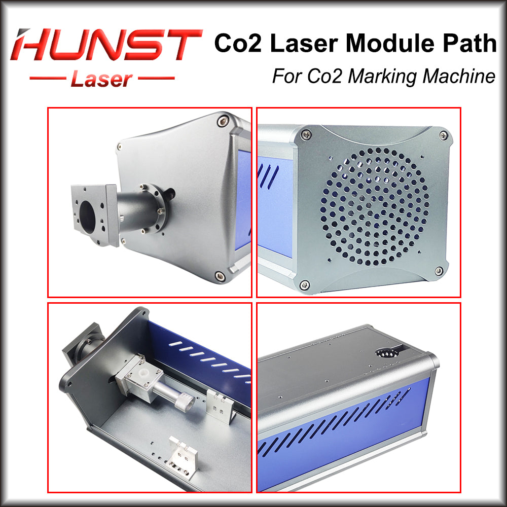 Módulo de laser Hunst Co2 Path SYNRAD CRD DAVI RF Fonte de laser Peças de máquinas para máquina de marcação de CO2 de 10,6 µm