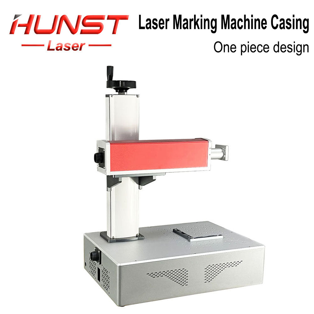 HUNST Fiber Optic Integrated Design Red Gray Laser Marking Machine Engraving Machine Shell DIY Accessories Installation