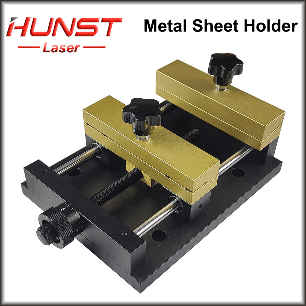 Hunst Máquina de marcação a laser Suporte de chapa metálica Fixo Suporte de fixação de metal para ferramentas de corte de máquina a laser de fibra