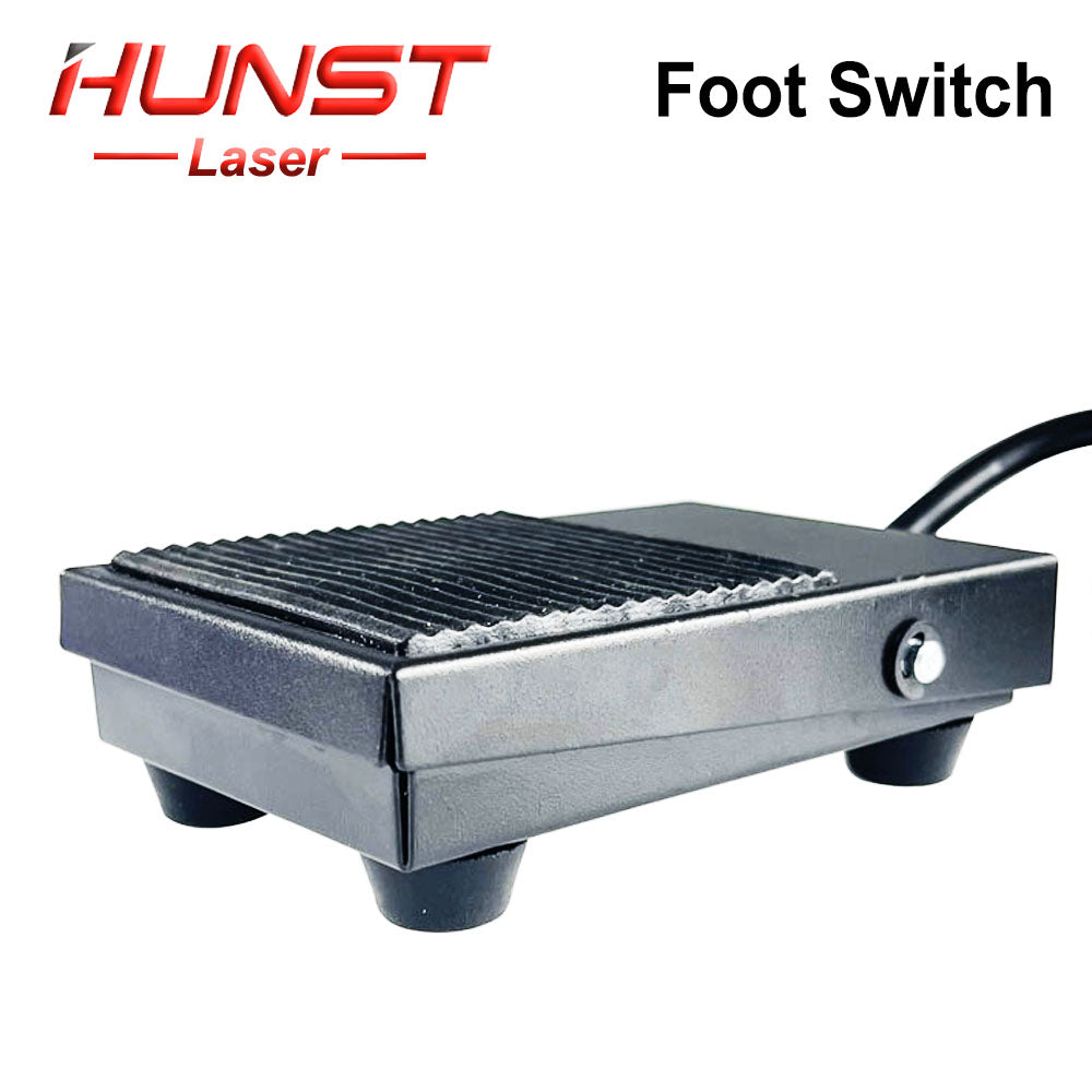 HUNST Metal Foot Switch TFS-1 10A 250VAC Line Length 1.9M Self-resetting Small Pedal