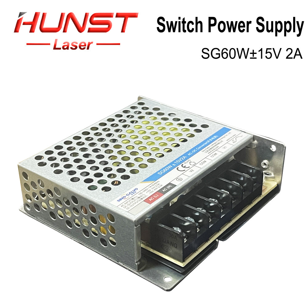 Fonte de alimentação HUNST Sino Galvo SG60W ± 15V2A