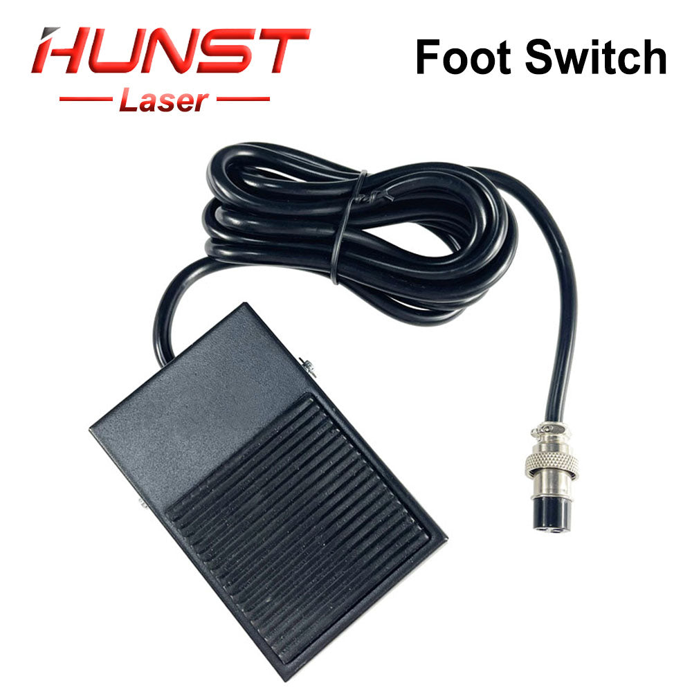 HUNST Metal Foot Switch TFS-1 10A 250VAC Line Length 1.9M Self-resetting Small Pedal