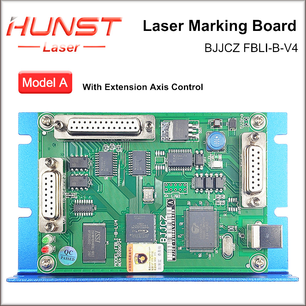 Hunst BJJCZ Laser Marking Machine Controller Original Card FBLI-LV4 Ezcad for 1064nm JPT Raycus MAX Metal Engraving Machinee