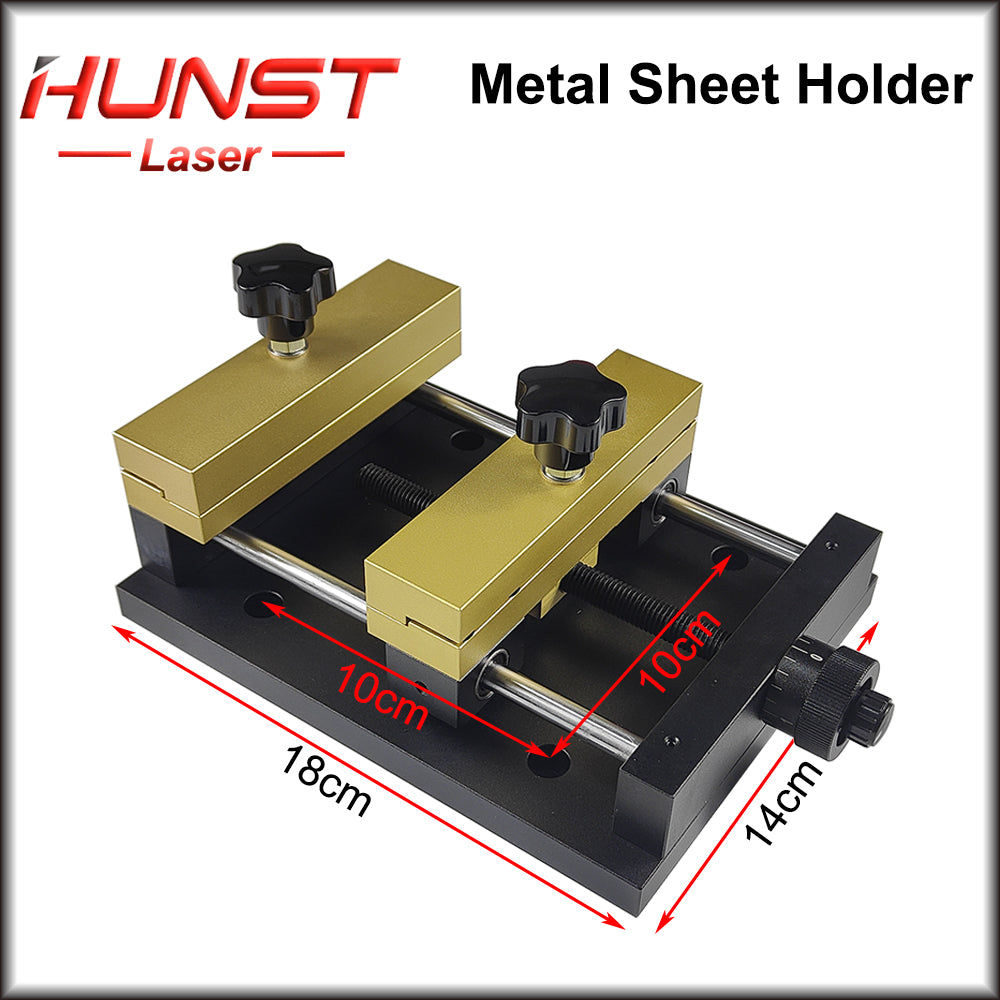 Hunst Máquina de marcação a laser Suporte de chapa metálica Fixo Suporte de fixação de metal para ferramentas de corte de máquina a laser de fibra