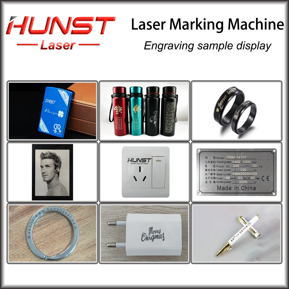 Hunst Enclosed 20 30 50 100W JPT M7 MOPA MAX Raycus Fiber Laser Marking Machine Preço para corte de joias de ouro e prata Gravura