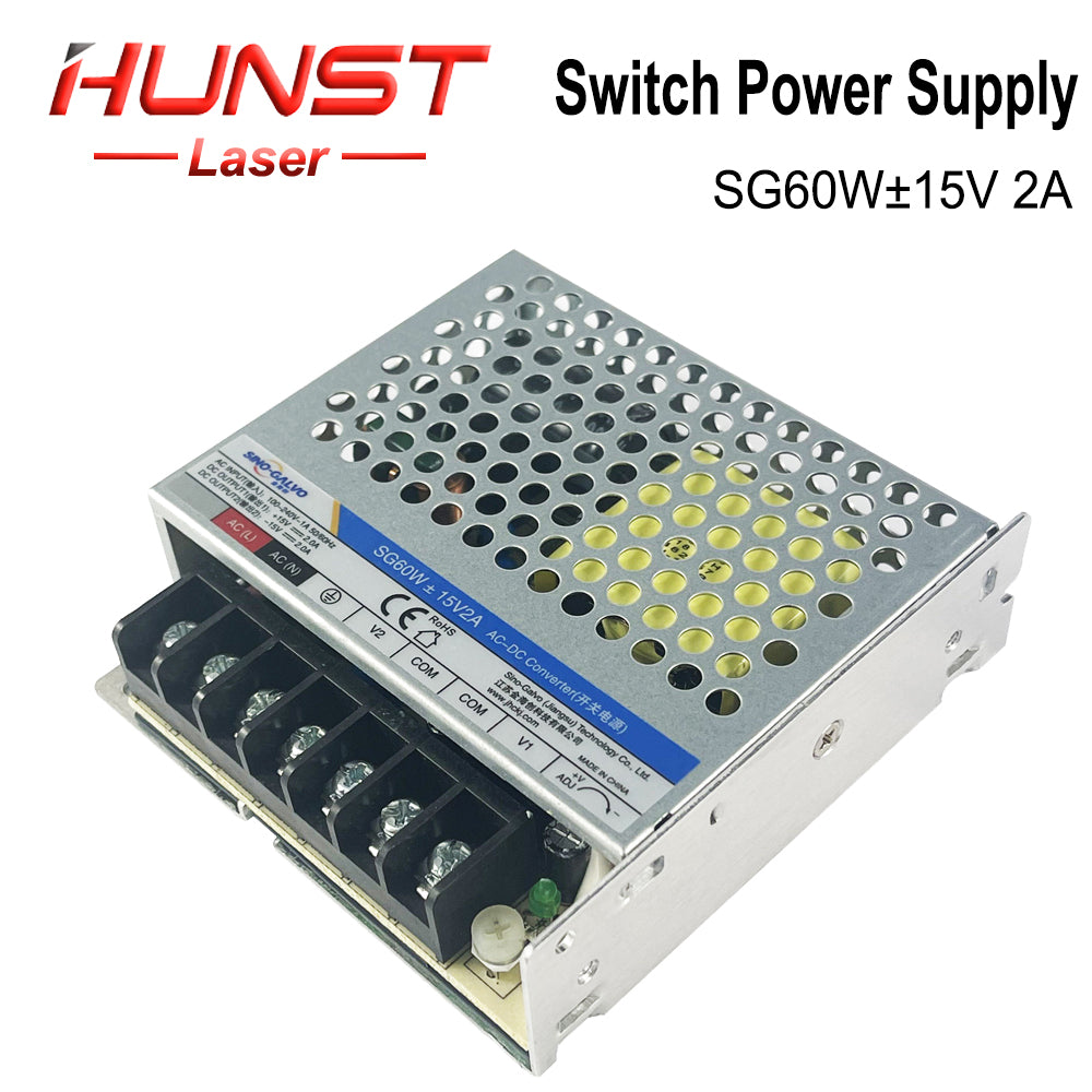 Fonte de alimentação HUNST Sino Galvo SG60W ± 15V2A