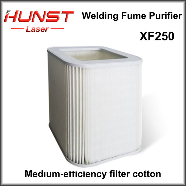 Elemento filtrante para extractor de humos láser Hunst para XF180 XF250 Purificador absorbente de humos de soldadura Colector de polvo HEPA Colector de polvo HEPA
