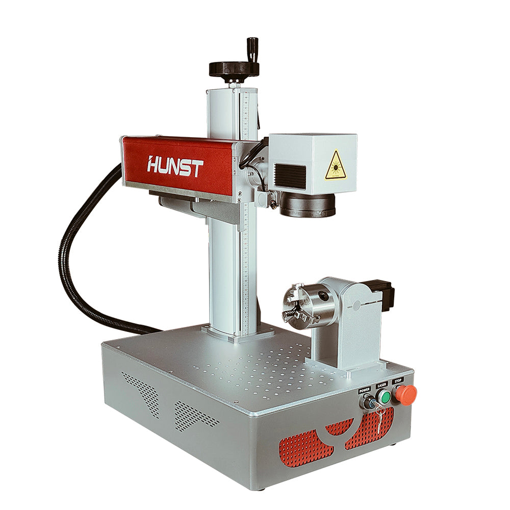 Máquina de marcação a laser de fibra Hunst MAX30W / Raycus50W
