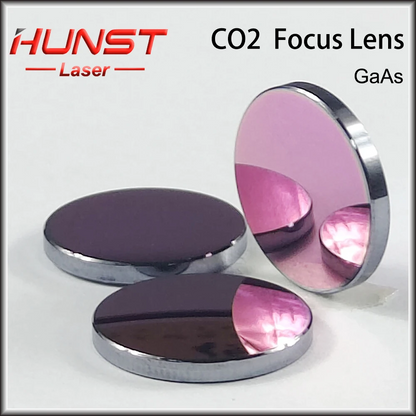 Hunst GaAs Focus Lens Dia. 18/19.05 /20/25mm FL 50.8 63.5 101.6mm High Quality for CO2 Laser Engraving Cutting Machine