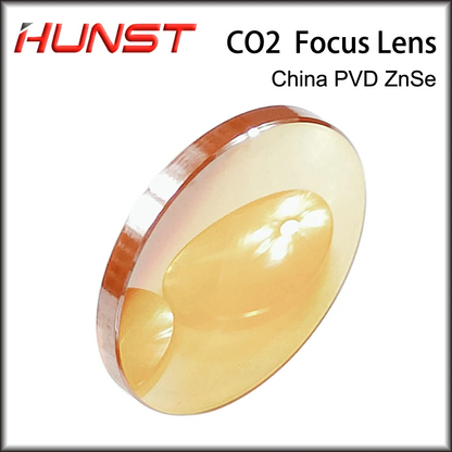Hunst China CO2 ZnSe Focus Lens Dia.12 18 19.05 20mm FL38.1 50.8 63.5mm for Laser Engraving Cutting Machine Spare Parts