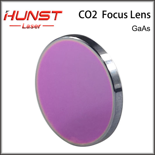 Hunst GaAs Focus Lens Dia. 18/19.05 /20/25mm FL 50.8 63.5 101.6mm High Quality for CO2 Laser Engraving Cutting Machine