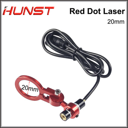 Hunst Red Dot Set Positioning Diode Module Laser Engraver Dia:20/25mm DC 5V For DIY Co2 Laser Head