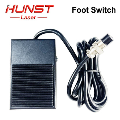HUNST Metal Foot Switch TFS-1 10A 250VAC Line Length 1.9M Self-resetting Small Pedal