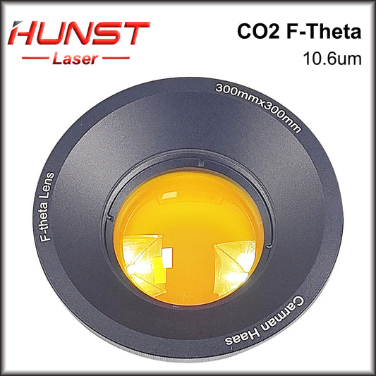 Hunst Co2 F-theta Lens 10.6um 10600nm Wavelength USA CVD ZnSe M85 Thread F75-F430 for Co2 Laser Marking & Engraving Machine