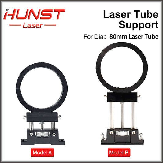 Hunst Metal Co2 Laser Tube Holder Support Mount Diameter 80mm for Laser Engraving Cutting Machine