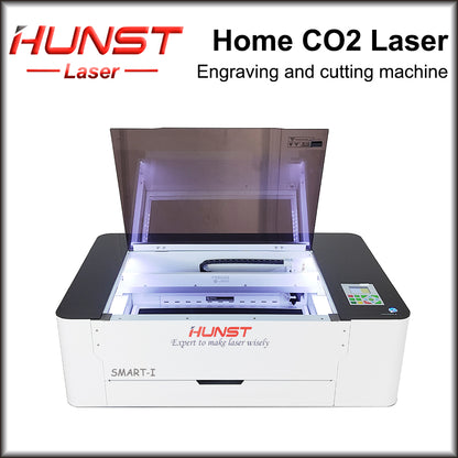 HUNST SMART-I Co2 Laser Cutting Machine Mini Desktop 3d Laser Printer Plywood Acrylic Wood Engraver Machine For Home DIY Hobby