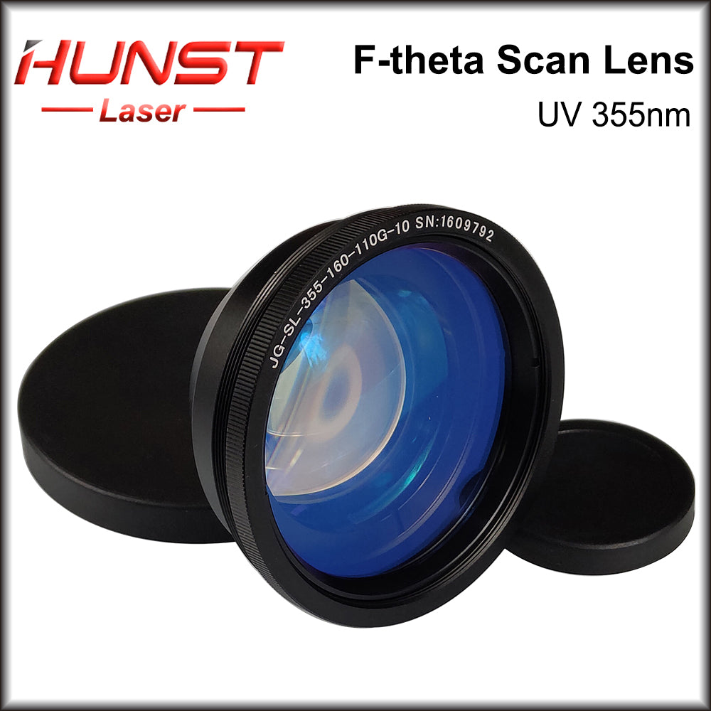 Hunst F-Theta 355nm UV Laser Scan Lens 70*70mm 110*110mm 175*175mm 200x200 300*300mm Field Mirror for UV Laser Engraving Machine