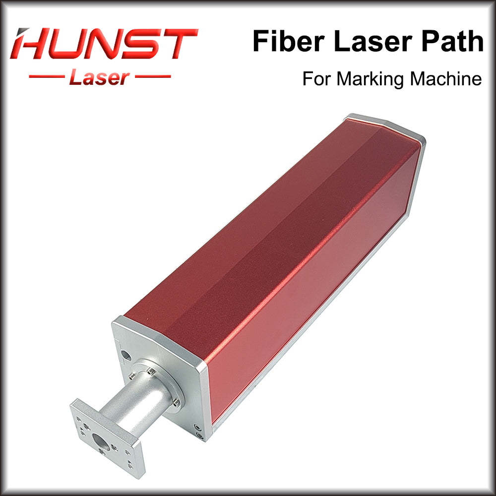 HUNST Fiber Laser Path Red Standard Fiber Laser Path Housing Rayucs MAX JPT Interface for Laser Marking Machine