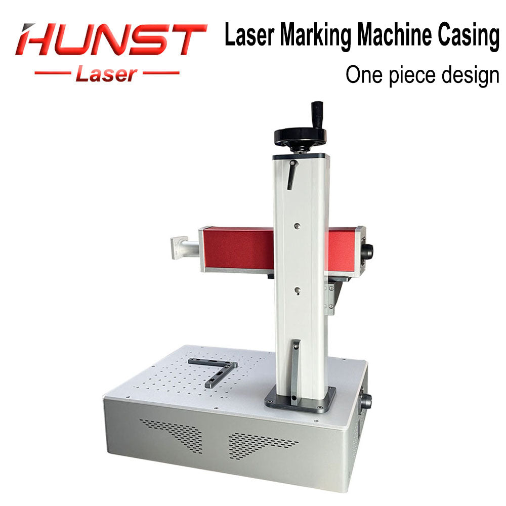 HUNST Fiber Optic Integrated Design Red Gray Laser Marking Machine Engraving Machine Shell DIY Accessories Installation