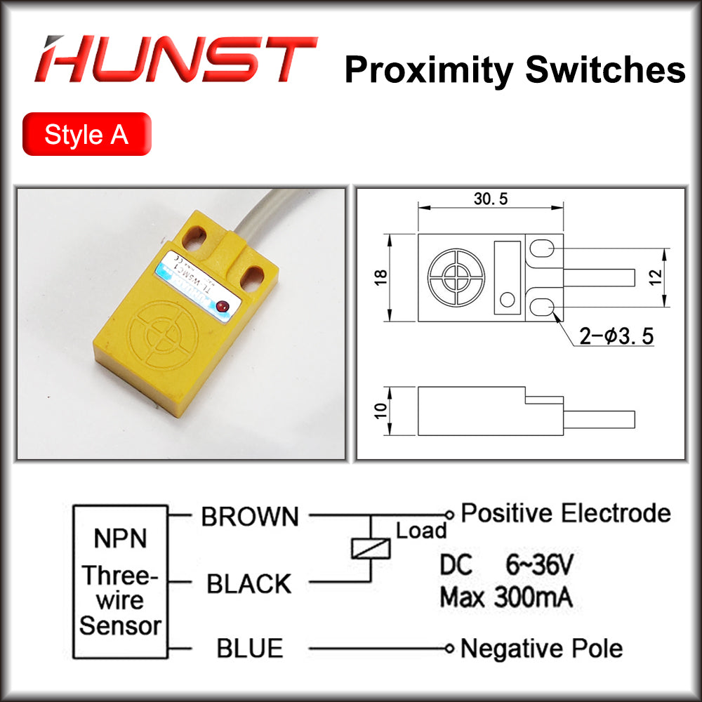 SN04-N 4mm TL-W5MC1 Approach Sensor NPN Inductive Proximity Sensor DIY Parts CNC Laser Endstops Limit Switch NPN Touch Switch