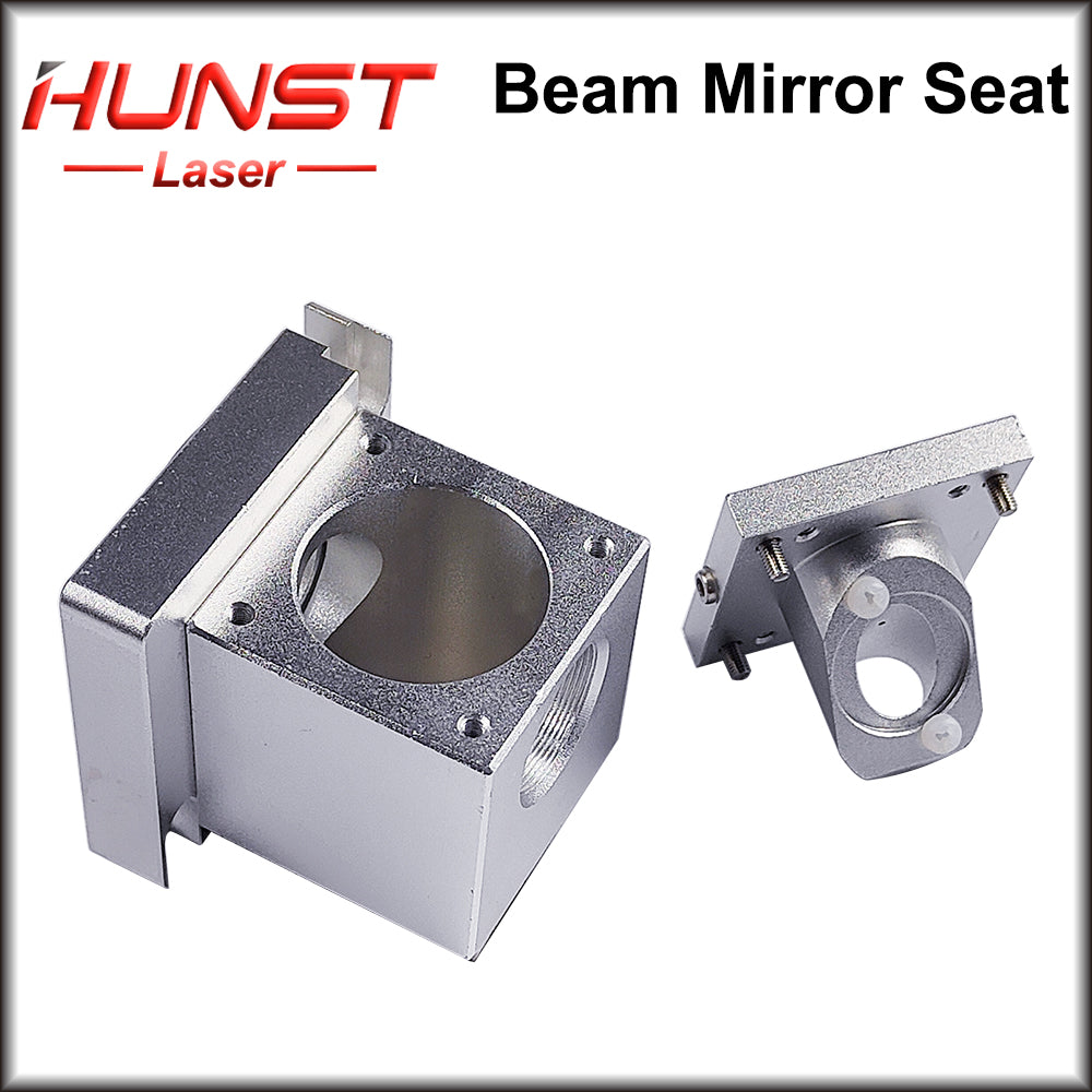 HUNST CO2 Laser Beam Mirror Seat Is Equipped with Red Light Indicator Beam Combining Mirror & Beam Expanding Mirror