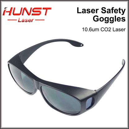 HUNST CO2 OD6+ Laser Safety Glasses For Marking Cutting Machine Parts 10600nm Protective Eyewear Goggles