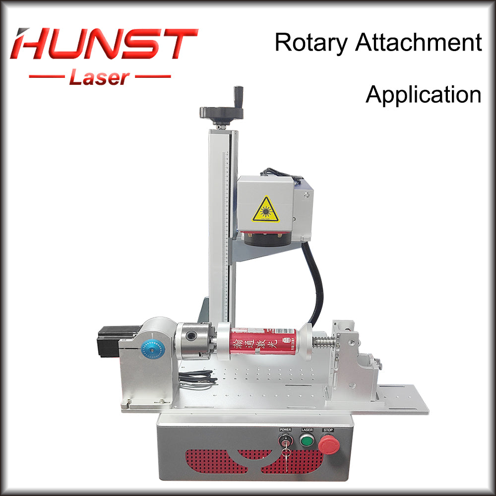 HUNST Rotary Axis 3jaw Worktable Chuck D80A & Activity Tailstock Indexing Head for CNC Laser Marking and Engraving Machine