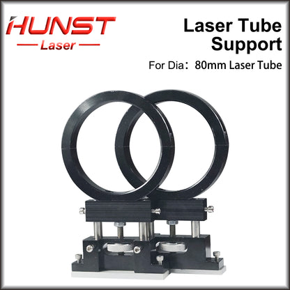 Hunst Metal Co2 Laser Tube Holder Support Mount Diameter 80mm for Laser Engraving Cutting Machine