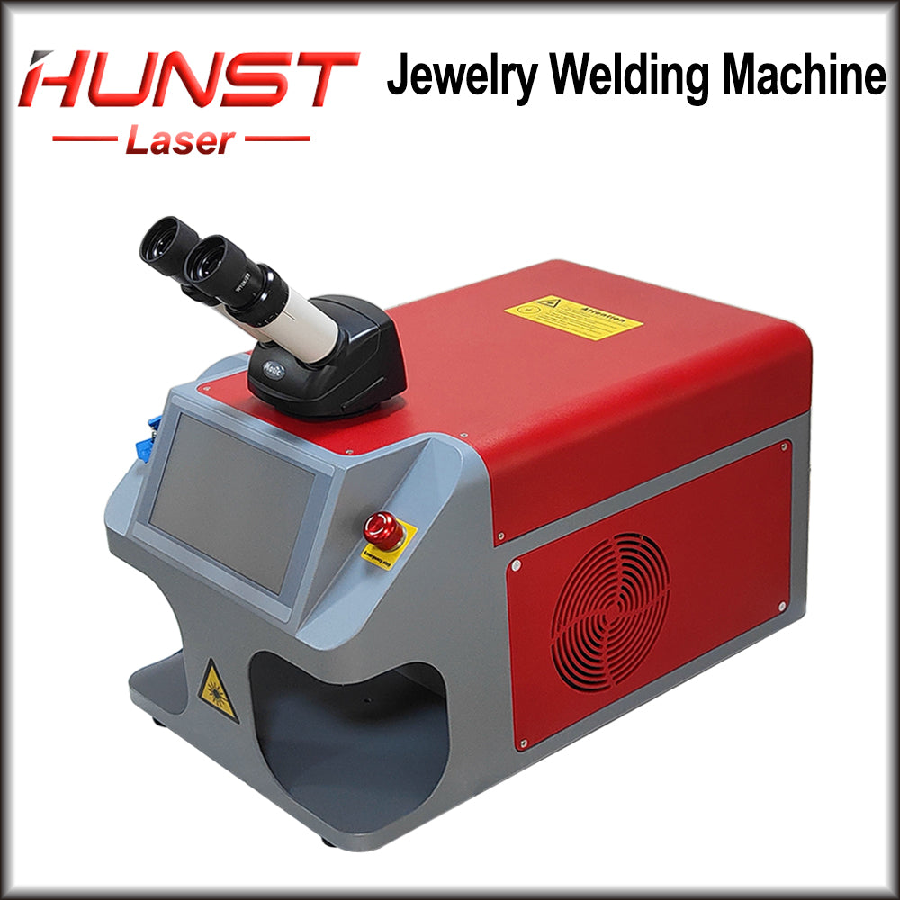 HUNST YAG Jewelry Laser Spot Welding Machine Laser Soldering With HD CCD Microscope for Gold Silver Chain Ring Pendant Denture