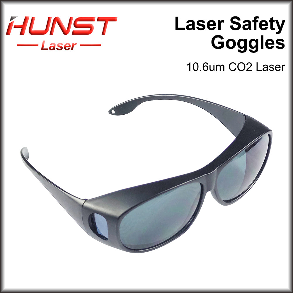 HUNST CO2 OD6+ Laser Safety Glasses For Marking Cutting Machine Parts 10600nm Protective Eyewear Goggles