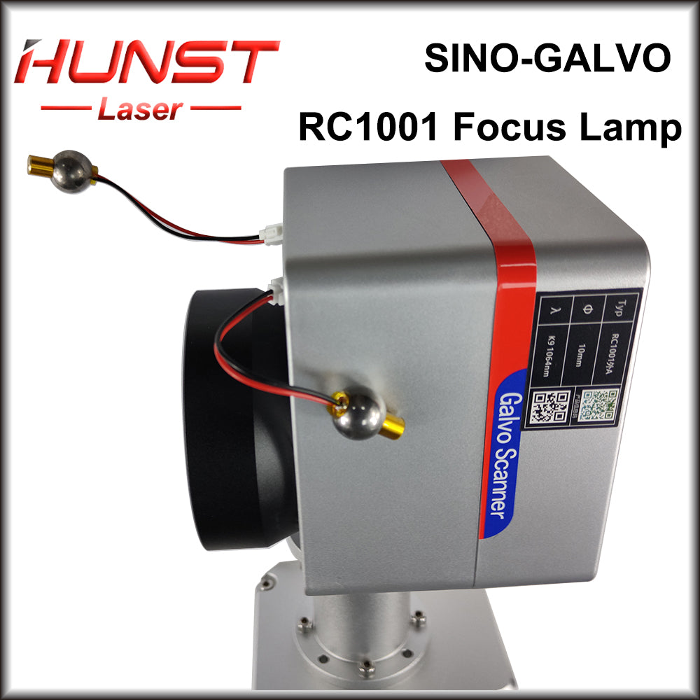 HUNST SINO-GALVO Focus Lamp For RC1001 SG7110 1064nm/10600nm/355nm 10mm Laser