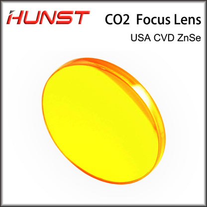 Hunst CO2 Laser Lens USA ZnSe Mirro Dia 12 18 19 20 25mm Focus 38.1 50.8 63.5mm For Laser Cutting Engraving Machine Spare Parts