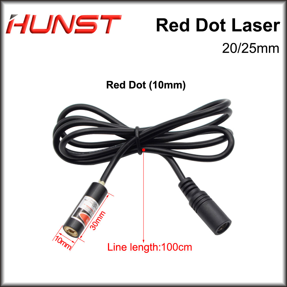 Hunst Red Dot Set Positioning Diode Module Laser Engraver Dia:20/25mm DC 5V For DIY Co2 Laser Head