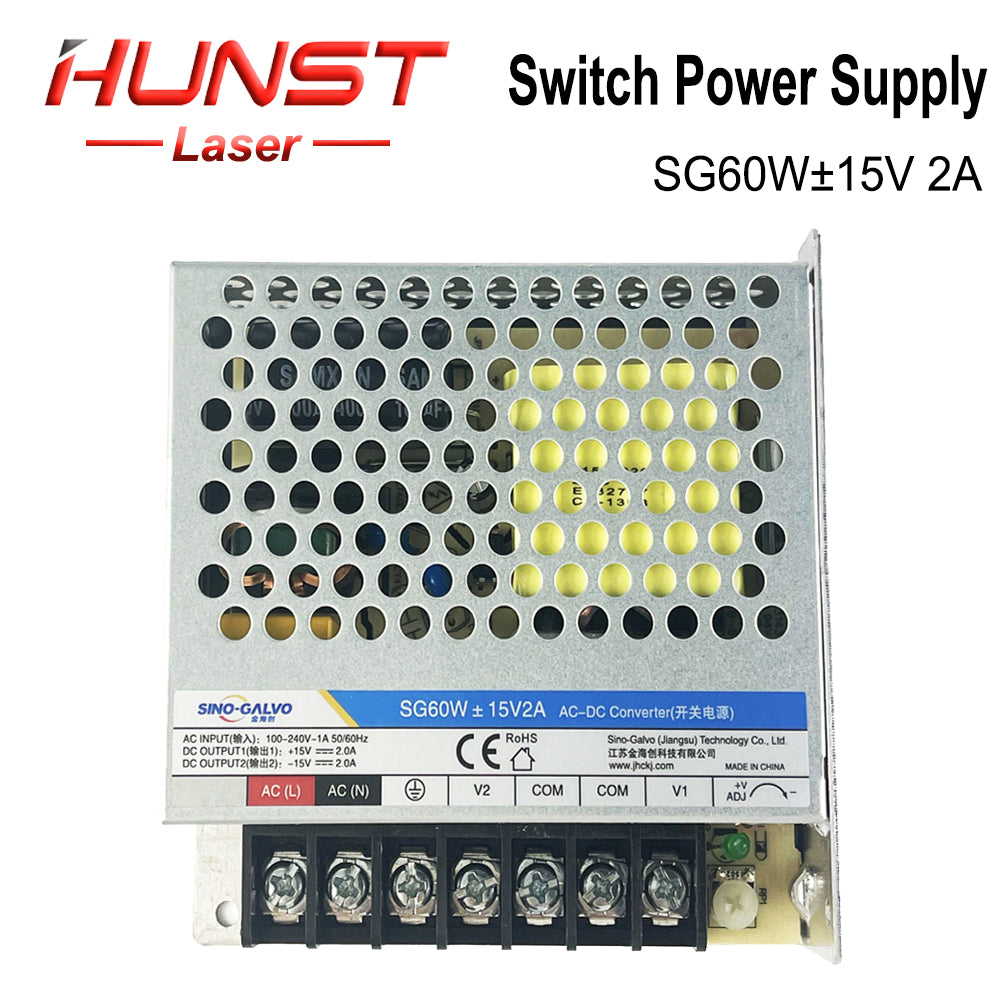 HUNST Sino Galvo SG60W ± 15V2A power supply