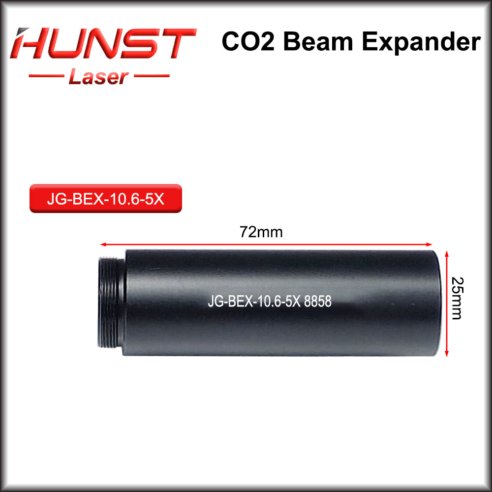 Hunst CO2 10600nm Laser Beam Expander 2X 2.5X 3X 4X Expansion Ratio M22*0.75 Lense Optics For CO2 Laser Marking Machine