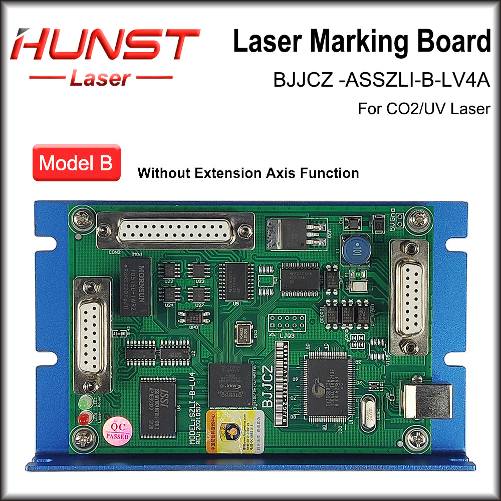 Hunst Original BJJCZ LV4 CO2 UV Laser Controller Ezcad Control Card Motherboard 32/64 Bit System for Laser Marking Machine