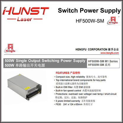 Hunst Hengfu HF500W-SM Switch Power Supply 24/48V