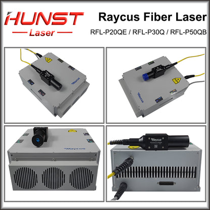 Hunst Raycus 20W 30W 50W Q-switched Pulse Fiber Laser Source Output Protective Connector For YAG Laser Machine RFL20QE/30Q /50QB