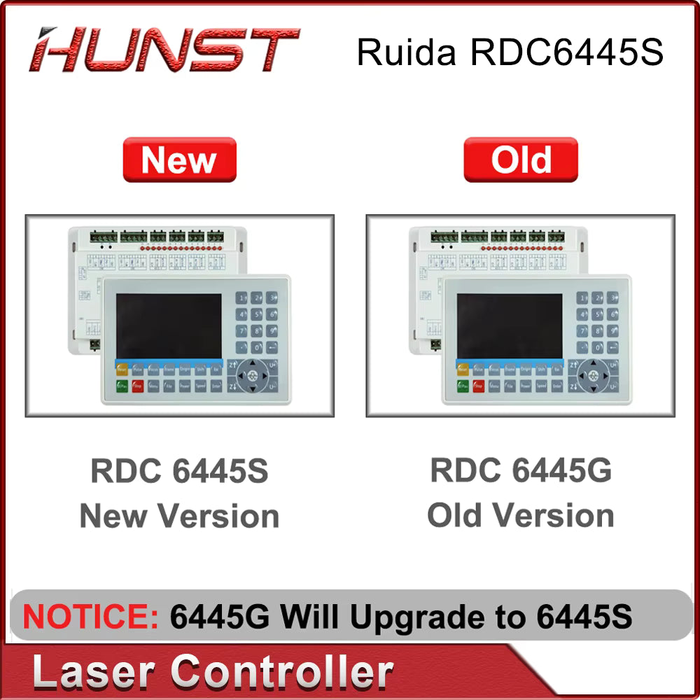 HUNST Ruida RDC6445G CO2 Laser Control Card Motherboard For CNC Laser Cutting Machine Control System RDC6445S