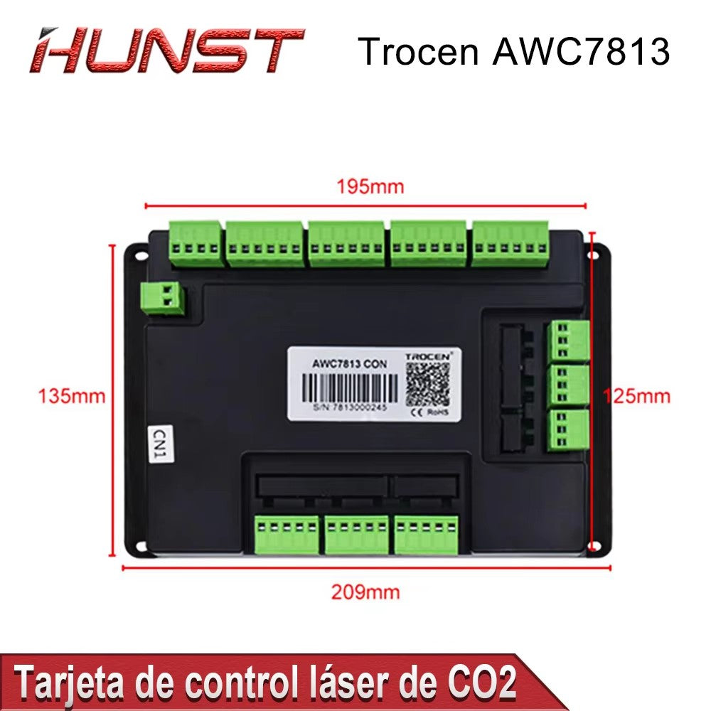 Hunst CO2 Laser Controller Board Trocen AWC7813 AWC708S CNC Control Motherboard System For Laser Cutting Machine