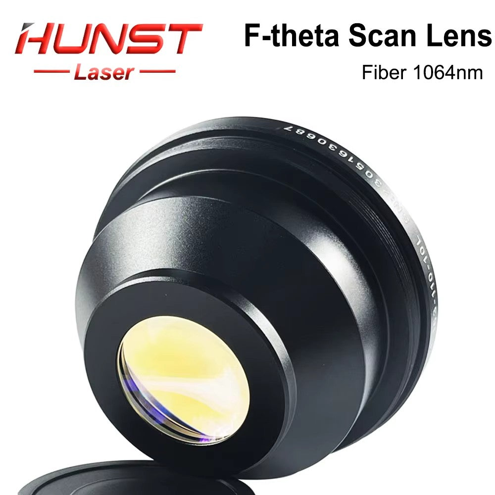 HUNST -F-theta Scanning Lens 1064nm Field Lens 50-400mm F80-525mm For Fiber Laser Marking Machine Accessories