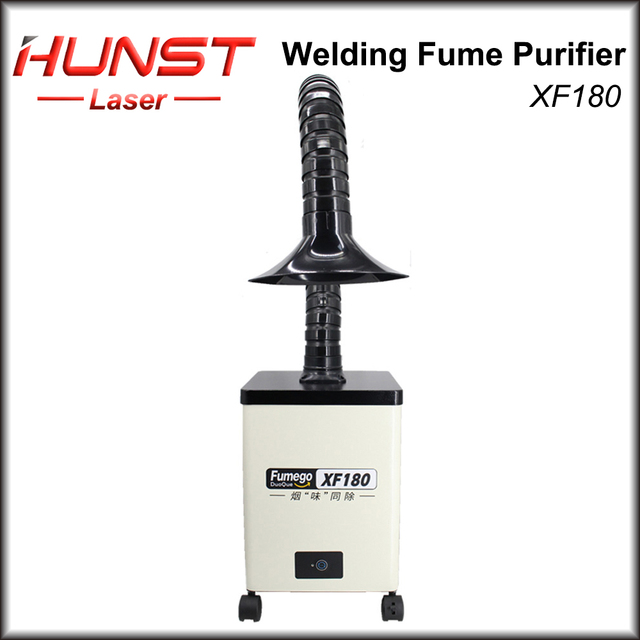 Hunst Laser Fume Extractor XF180 Soldering Smoke Fume Absorber Purifier HEPA Dust Collector for Nail Salon,Beauty Dust Absorbing